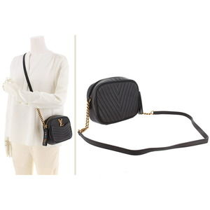 Louis Vuitton Camera Shoulder Bag Bag Black Wave